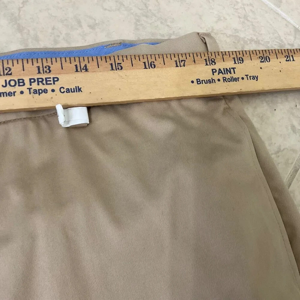 Brooks Brothers Pants Mens 37x32 Khaki Advantage Chino Clark Straight Fit Cotton
